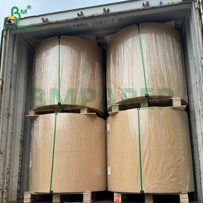 120g 170g Natural White Kraft Paper For Grocery Bags 31in 35in 43in 47in jumbo rolls