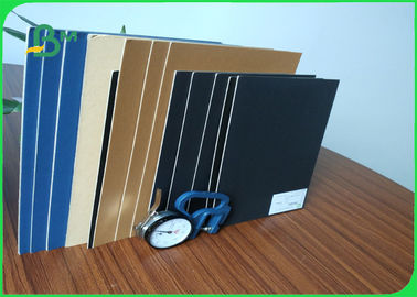 1.5mm Grey Board Sheets Laminated With White / kraft / blue color