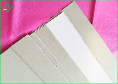 230GSM Uncoated Duplex Board , Grey Back Duplex Board 300-620um Paper Board Caliper