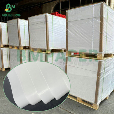 67grs 70grs Waterproof White High Wet Strength Paper For Beverages Label Sticker