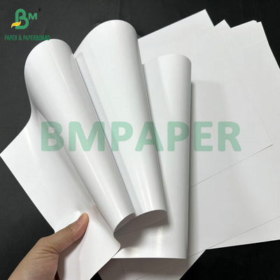 24.5 x 36 inches 120gram 150gram Laser Printing Glossy Art Paper For Making Calendar