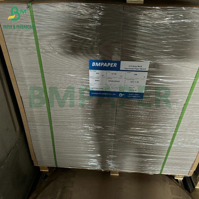 Good Stiffness 1mm 2mm Laminated Cardboard With Both Sided White Middle Grey