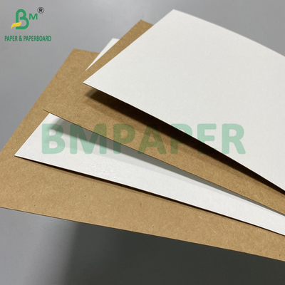 170g 200g White Face Kraft Reverse Cardboard Coated White Top KLB 31&quot; 43&quot;