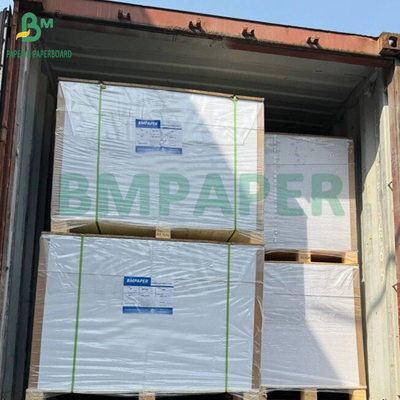 170g 200g White Face Kraft Reverse Cardboard Coated White Top KLB 31&quot; 43&quot;