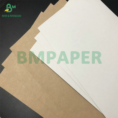 C1S Clay Coated 295gsm 325gsm White Top Kraft Back Cardboard For Food Box
