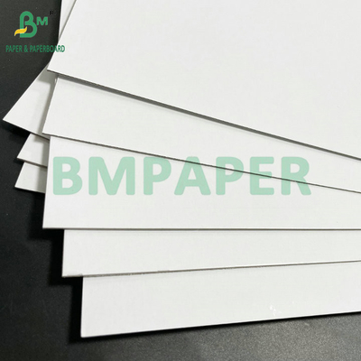 Grey Core Glossy White Cardboard Rigid Carton 1.5mm 2mm For Cosmetic Boxes