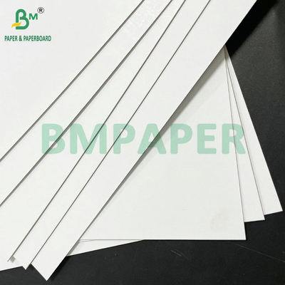 Grey Core Glossy White Cardboard Rigid Carton 1.5mm 2mm For Cosmetic Boxes