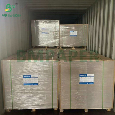 Grey Core Glossy White Cardboard Rigid Carton 1.5mm 2mm For Cosmetic Boxes