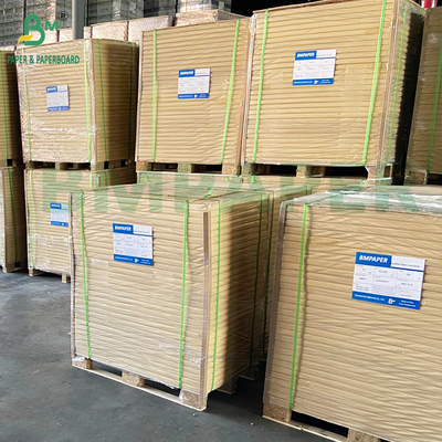Natural High Porous Sack Paper 70 To 90 Gsm High Printability Kraft Paper