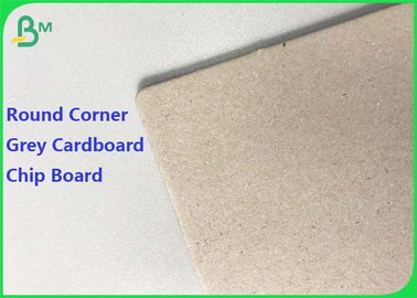 1.5mm 2mm 2.5mm Laminated Chip Board Grey Cardboard with Round Corner for Puzzle