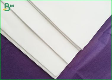 Offset Printing Virgin White Kraft Paper , Butcher Paper Sheets Customized Size