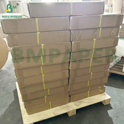 24lb Coated Color Inkjet Paper Roll Bright White Color 24&quot; X 150ft
