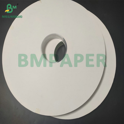 Slitted 35mm 40mm 24gsm 28gsm White Kratf Paper For Packing Paper Straw