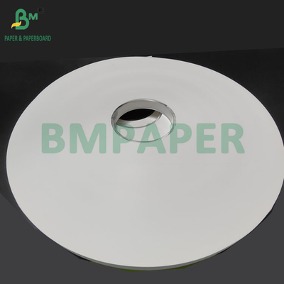 24gsm 28gsm White Straw Wrapping Paper 27MM x 5000M Good Tensile Strength