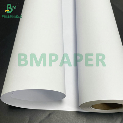 24LB 28LB Coated Bond CAD Plotter Paper Roll For Printing Colored Topographic Map