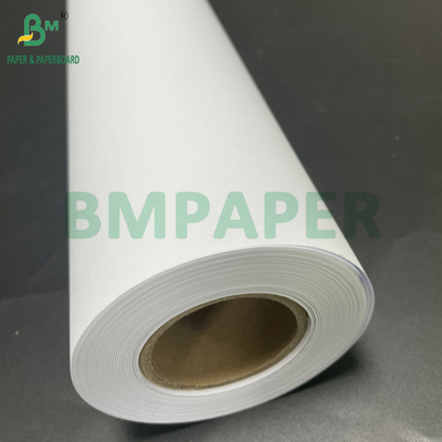 24LB 28LB Coated Bond CAD Plotter Paper Roll For Printing Colored Topographic Map