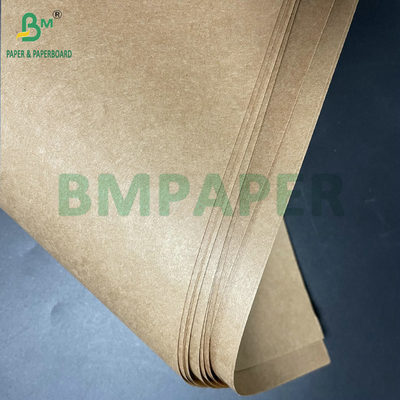 75gsm 80gsm Cement Packaging Brown Semi Extensible Kraft Paper