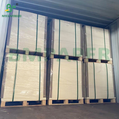 200g - 365g Clay Coated Recycled Paperboard CCKB Kraft Back For Carton Boxes