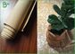 No Toxic Comfortable Brown Kraft Paper Roll 0.35mm / 0.55mm Thickenss
