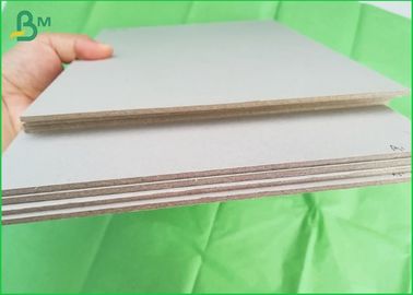 Uncoated tough 1200gsm Grey Board Paper , Straw Board Paper 70x100cm