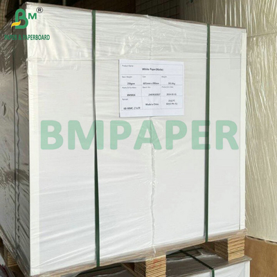 60# Gloss Finish One Side Coated C1S Paper White Label Printing Sheet