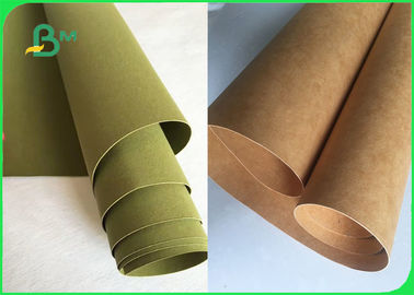 Shiny Gold / Silver Color Kraft Paper Roll For Shipping Bag / Textbook