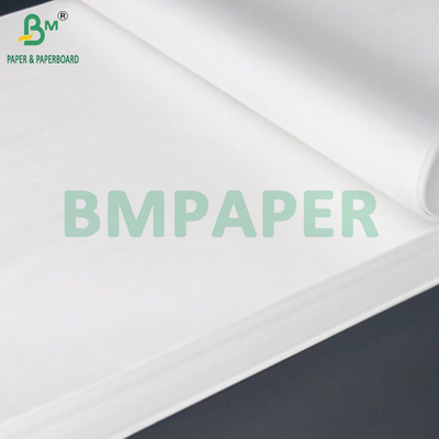 35gsm 40gsm MG Bleached White Kraft Paper For Food Wrapping High Strength 70cm