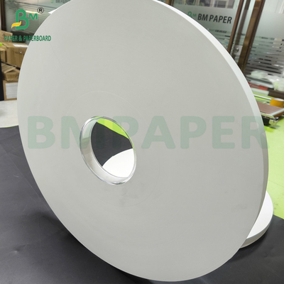 Bio Straw Paper Wrap Paper 28gsm 32mm x 6000m Roll White Color