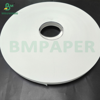 Bio Straw Paper Wrap Paper 28gsm 32mm x 6000m Roll White Color