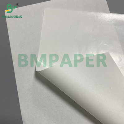 30gsm 60gsm MG Calendared White Kraft Paper For Sugar Packet PE Coating One Side