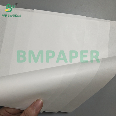 30gsm 45gsm MG Calendared Kraft Paper White For Food Packaging Bags