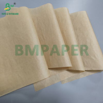 40g 50g Non - Stick Brown Oven Baking Paper For Air Fryer Liners Greaseproof