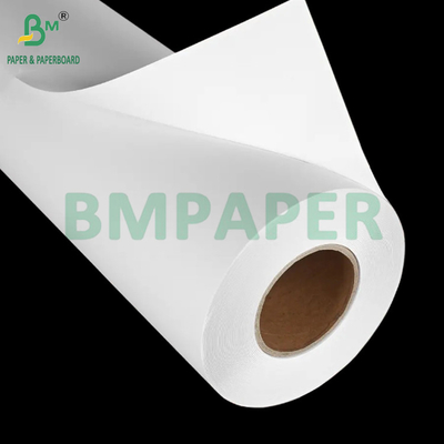 20lb Wide Format Paper For CAD Drawing 36 inch x 150 ft 2'' Core High Whiteness