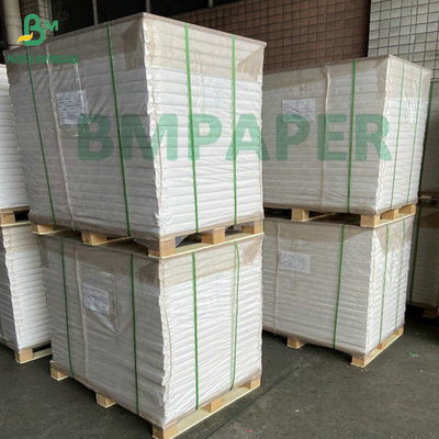 2.5mm 3mm Double Sided Coated Rigid White Paperboard For Shelf Display 1.2 x 2.1meters