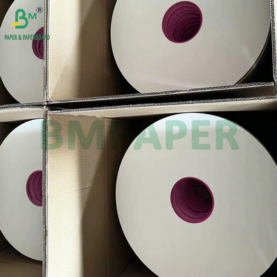 27mm 30mm 34mm 28gsm Food Grade Printable Straw Wrapping Paper In Roll