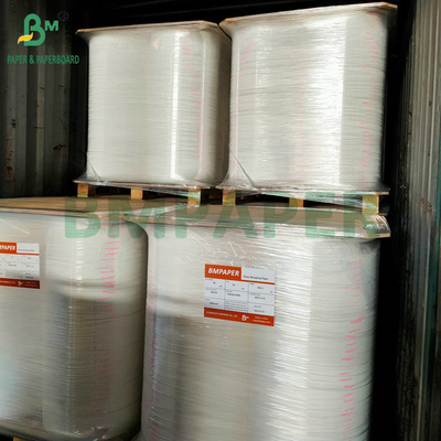 27mm 30mm 34mm 28gsm Food Grade Printable Straw Wrapping Paper In Roll
