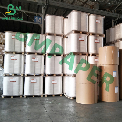 Food White Wrapping Paper Uncoated Bleached Kraft Paper For Paper Bags