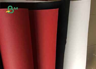 Red Laminatied &amp; Coated Washable Kraft Paper 0.5mm 0.7mm 0.8mm Thickness