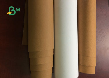 Comfortable Double Size Glossy White Top Kraft Paper 140cm x 110 yrad