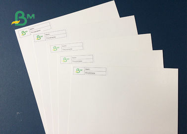 350gsm Thickness One Side Coated White Board Paper 787mm x 1092mm for Name Card