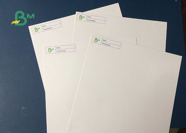 350gsm Thickness One Side Coated White Board Paper 787mm x 1092mm for Name Card