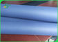 Blue Fabric Washable Kraft Liner Paper 0.55mm thickness for Wallets making