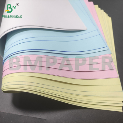 55gsm NCR Paper Digital Laser Carbonless Paper White CB Pink CF Pink