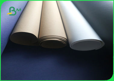 0.55mm Durable Washable Fabric Kraft Liner Paper in White &amp; Brown Color