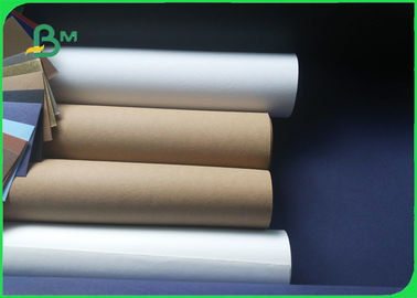 0.55mm Durable Washable Fabric Kraft Liner Paper in White &amp; Brown Color