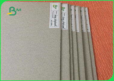 Recycled Pulp Grey Chipboard / uncoated Grey Board Paper For Packing Boxes