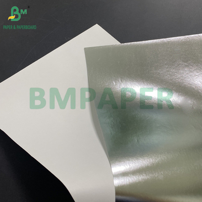 70g Metallized Beer Label Paper Aluminum Coated 1 Side White Back