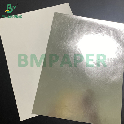 70g Metallized Beer Label Paper Aluminum Coated 1 Side White Back
