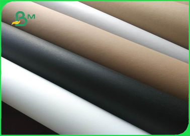 Natural Fabric High Strength Washable Kraft Paper Rolls For Shopping Bags