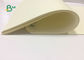 Wood Pulp Ntural Color Uncoated Woodfree Paper , High - grade Yellow Writing Paper For Printing